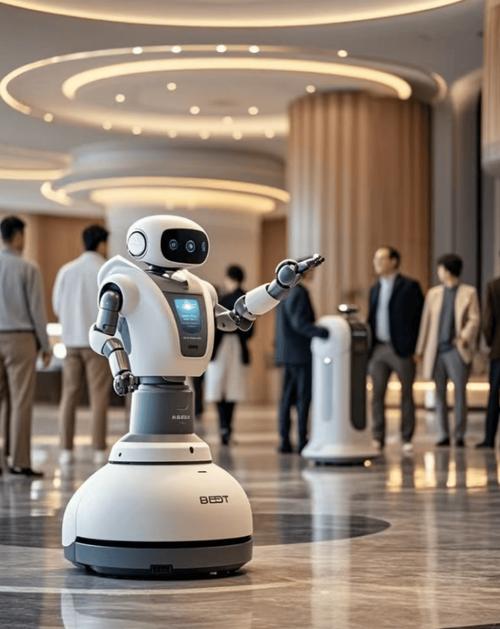 德泰高科推出robotcs大堂经理机器人